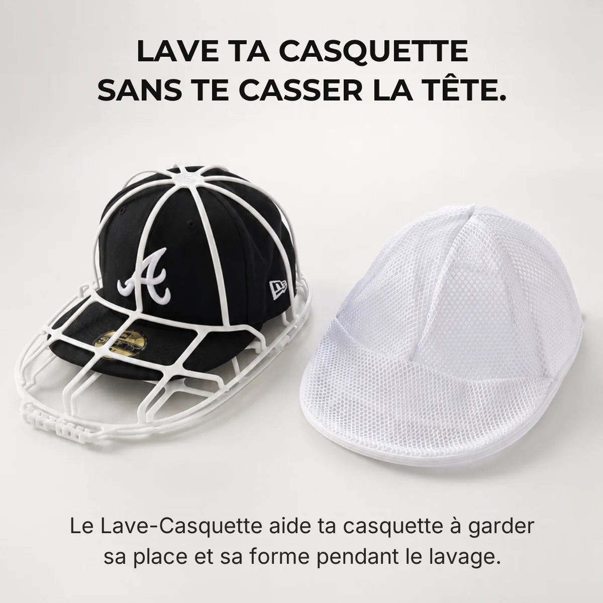 Lave ta casquette sans te casser la tête