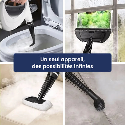 Toilette, vitres, joints, planchers : un seul appareil