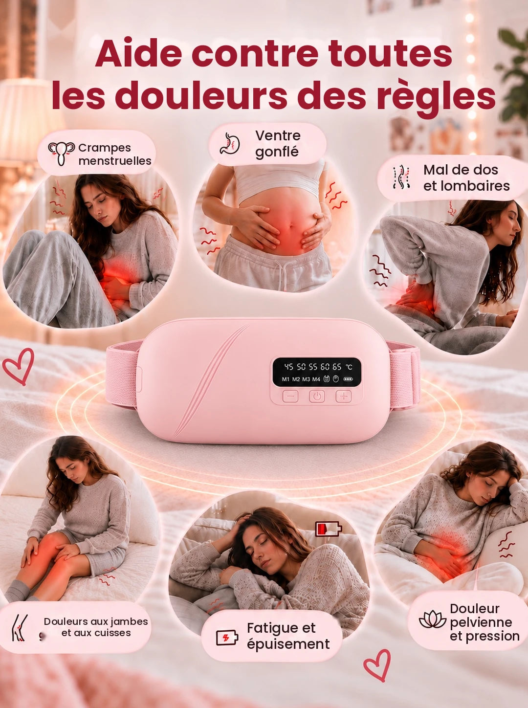 Ceinture chauffante Sovamia