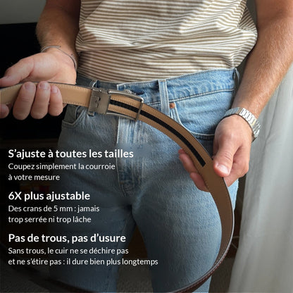 Ceinture en cuir Ajusto