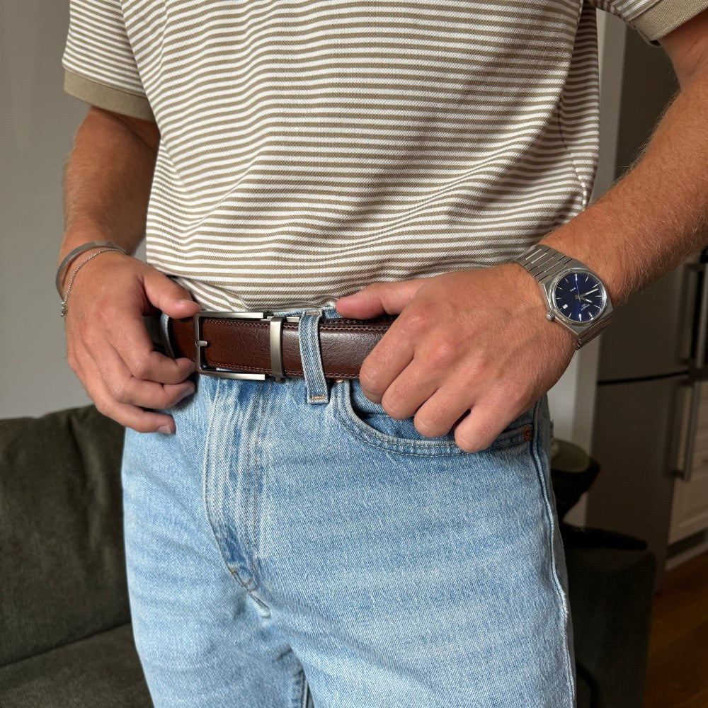 Ceinture en cuir Ajusto
