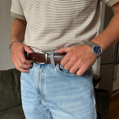 Ceinture en cuir Ajusto