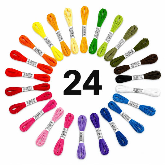 Fils de couleur Ravaudo — 24 couleurs