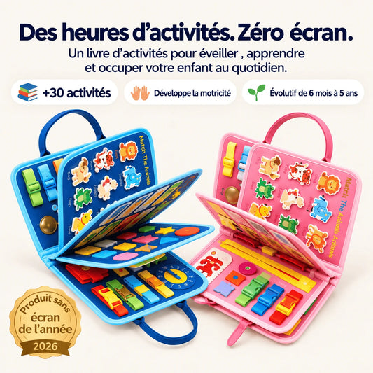 Livre d’activités Mon Ourson 1