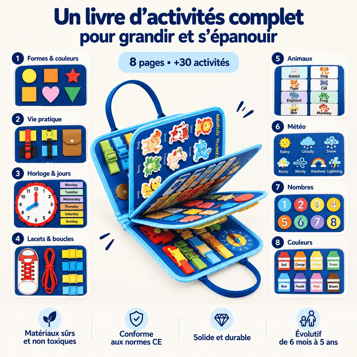 Livre d’activités Mon Ourson 2