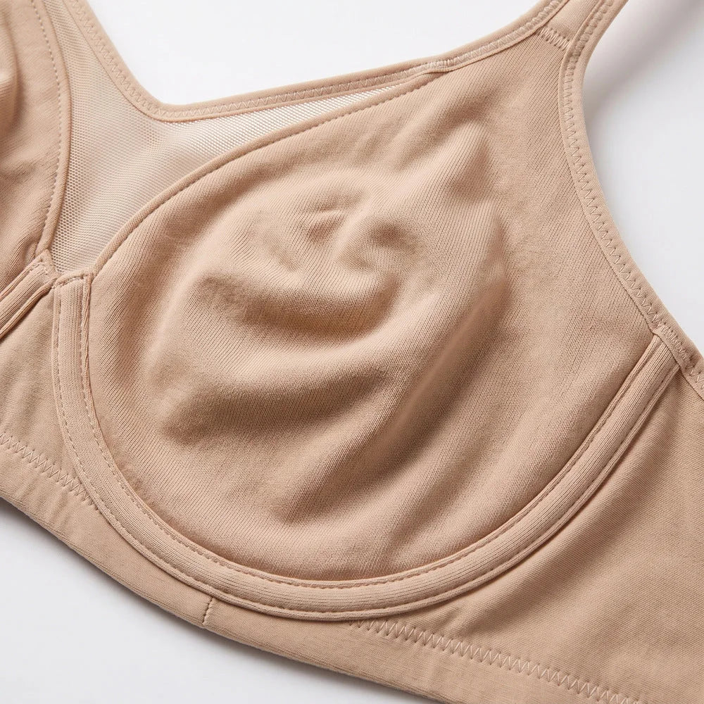 Le bonnet moulé et l'armature souple